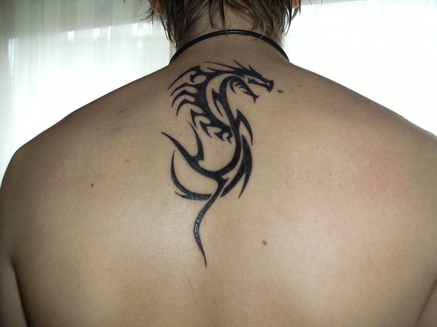 Dragon Arm Sleeve Tattoo Tribal - wide 8