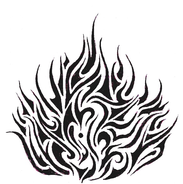 Beautiful Red Ink Tribal Fire And Flame Tattoo Design  Fire Design Drawing  In Car HD wallpaper  Pxfuel