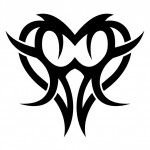 20 Beautiful Tribal Heart Tattoos | Only Tribal