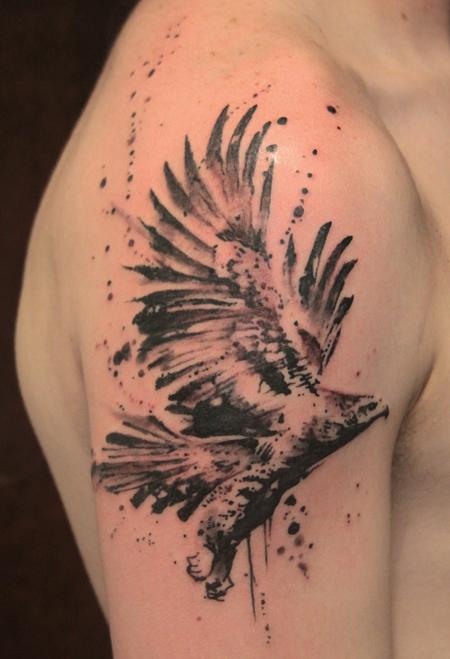 Hawk Tattoo Ideas | TattoosAI