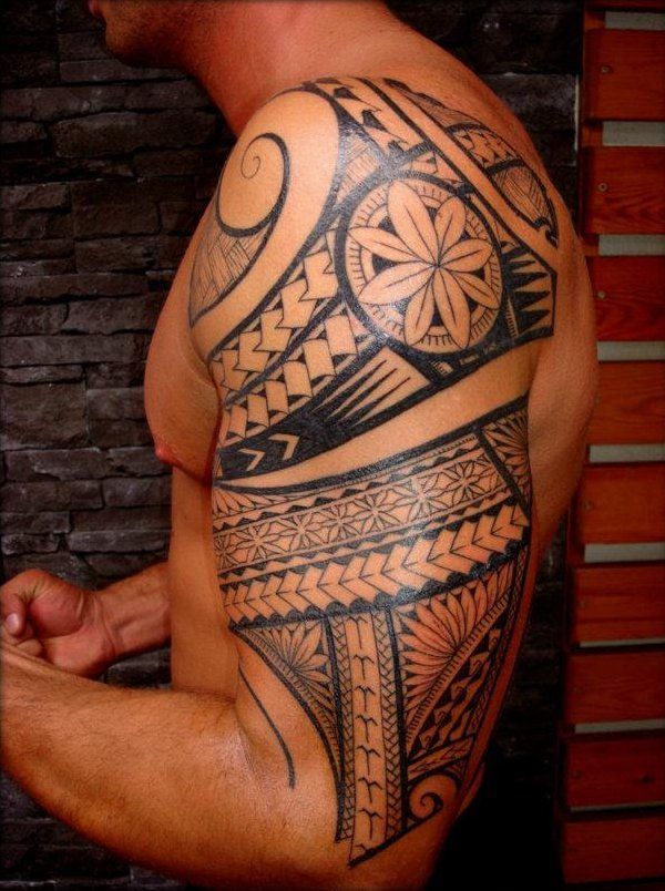 Mayan Tattoo by Richard Lamos